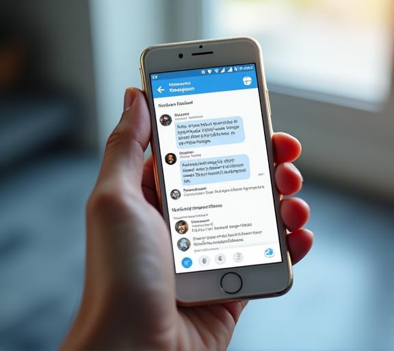 Пример успешного Telegram-канала на экране смартфона